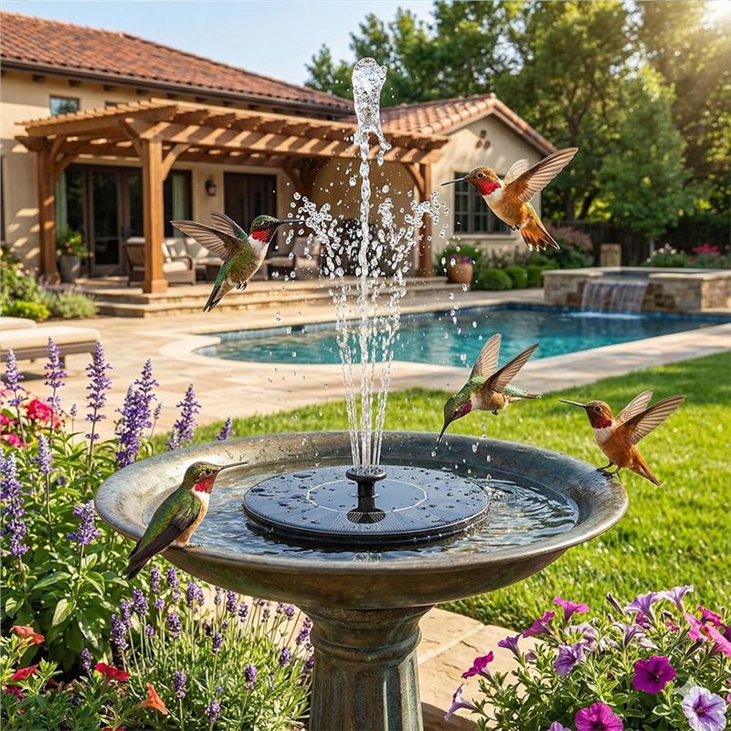 Hot Sale-Solar Fountain Floati - Floating Solar Fountain Water Pump review and price