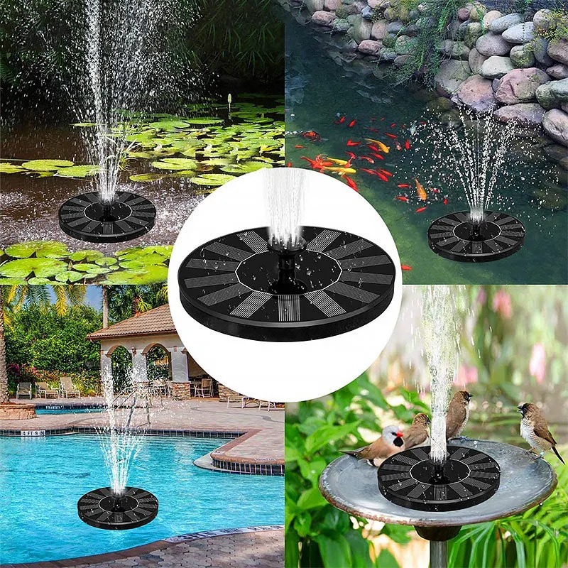 Solar Fountain Pump, 13cm | No - Floating Solar Fountain Water Pump review and price