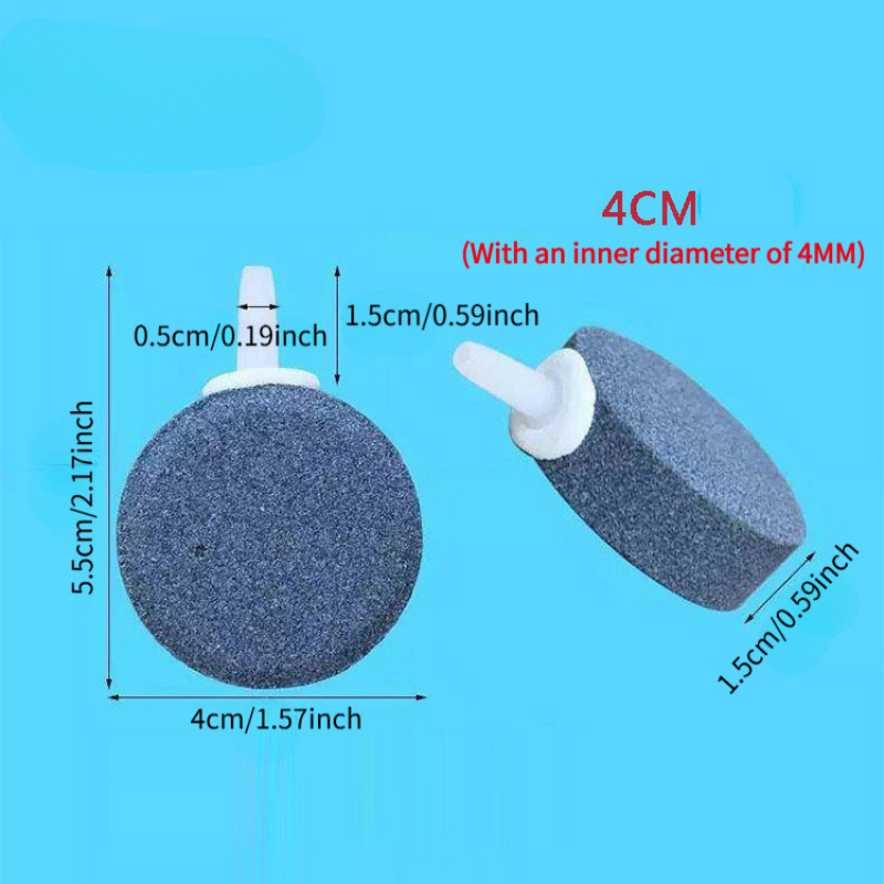 2Pcs Fish Tank Aerator Bubble  - Air Diffuser Disc Bubble Aeration Pond review and price