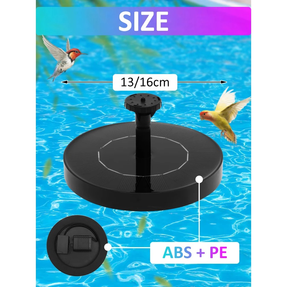 Solar Fountain Pump – Floating - Floating Solar Fountain Water Pump review and price