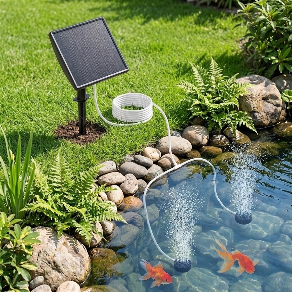 Low Noise Solar Oxygen Pump So - Solar Pond Aerator Oxygen Pump review and price