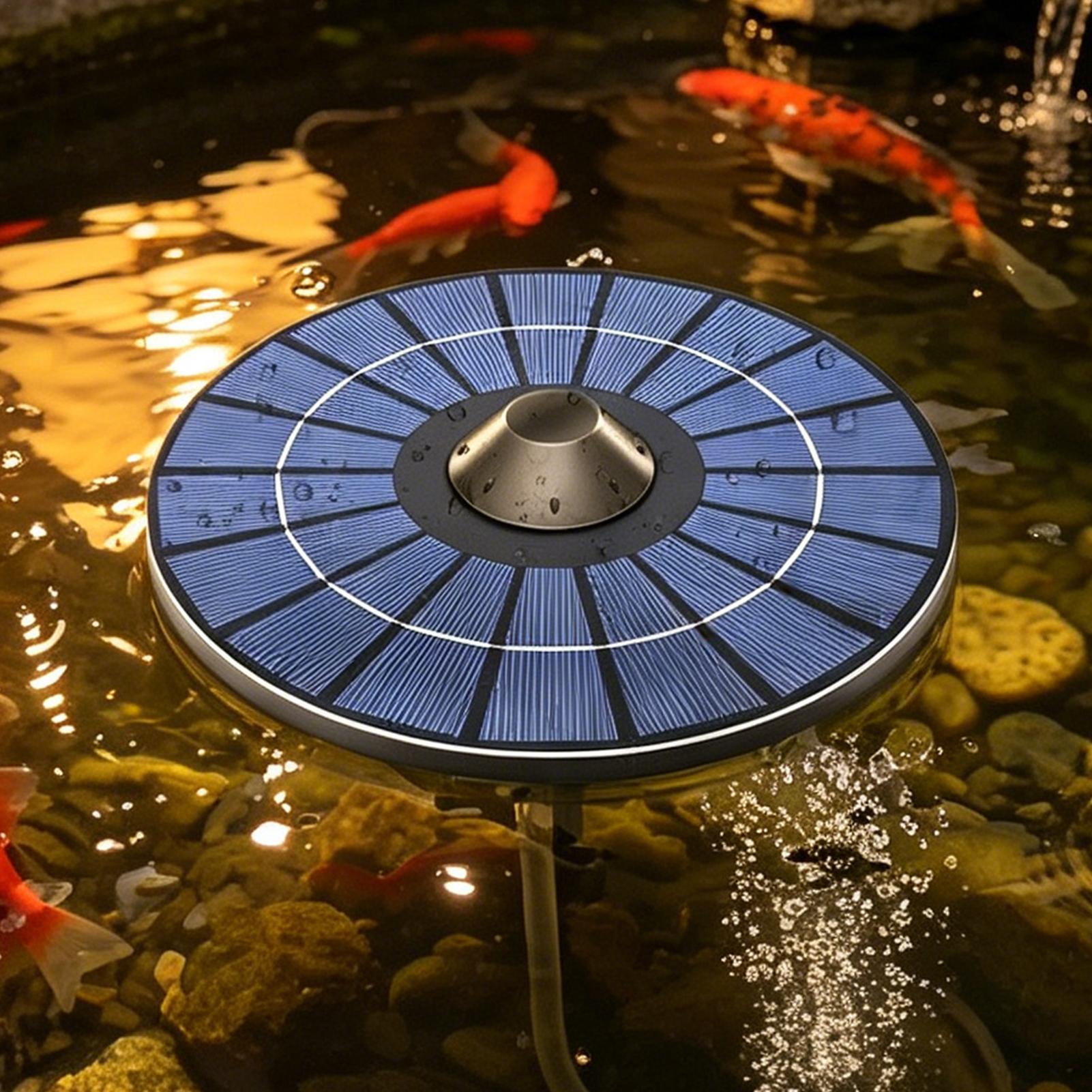 Solar-powered pond aerator pum - Solar Pond Aerator Oxygen Pump review and price