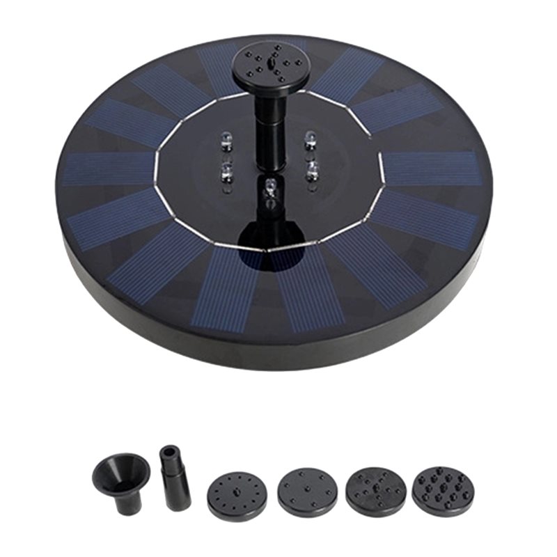 B08B-No Battery Solar Fountain - Floating Solar Fountain Water Pump review and price