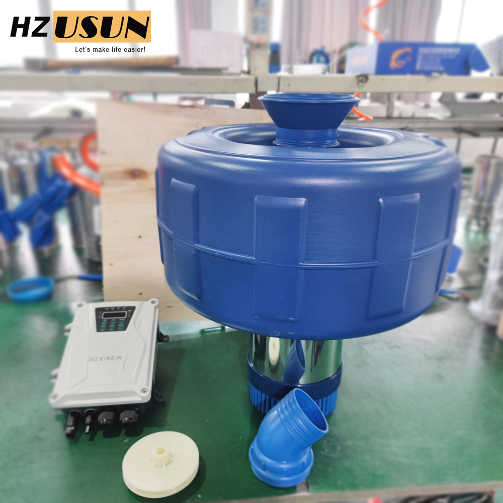 HZUSUN 1 HP Small Solar Powere - Solar Pond Aerator Oxygen Pump review and price