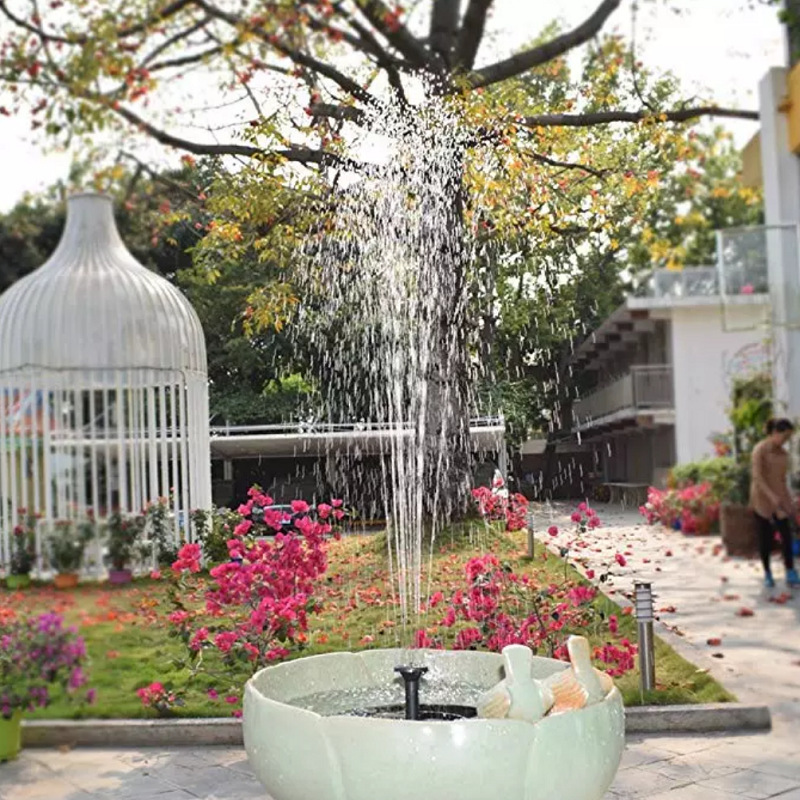 Split lantern type solar fount - Floating Solar Fountain Water Pump review and price