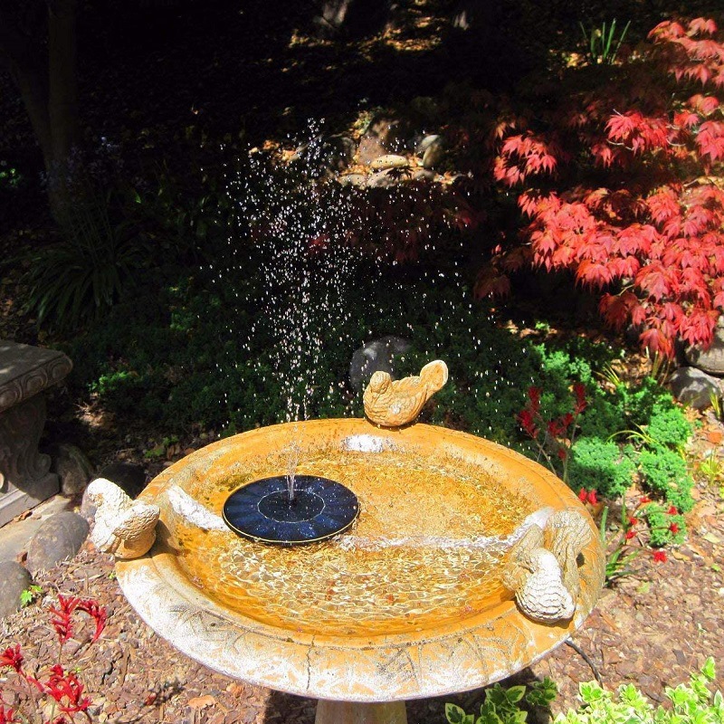 Split lantern type solar fount - Floating Solar Fountain Water Pump review and price