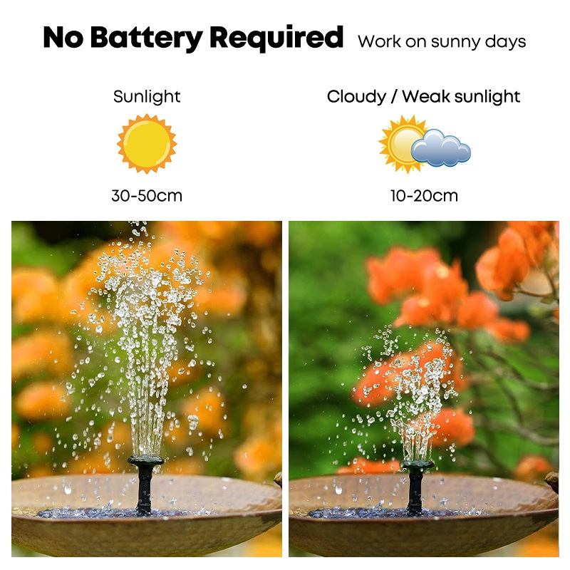 Floating Solar Fountain Pump F - Floating Solar Fountain Water Pump review and price