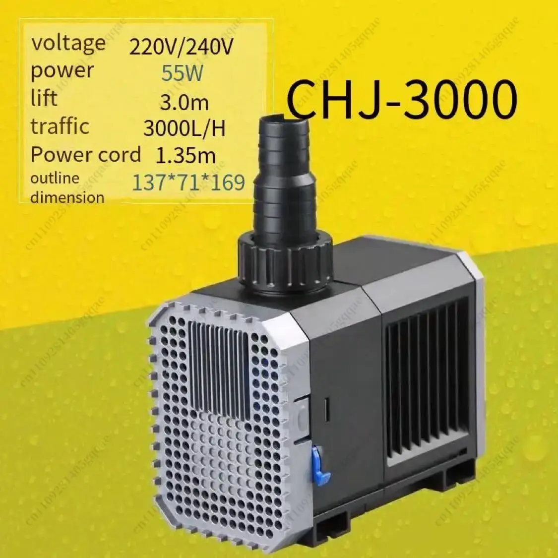 Ultra Quiet Submersible Aquari - Submersible Pond Pump 5000L H review and price