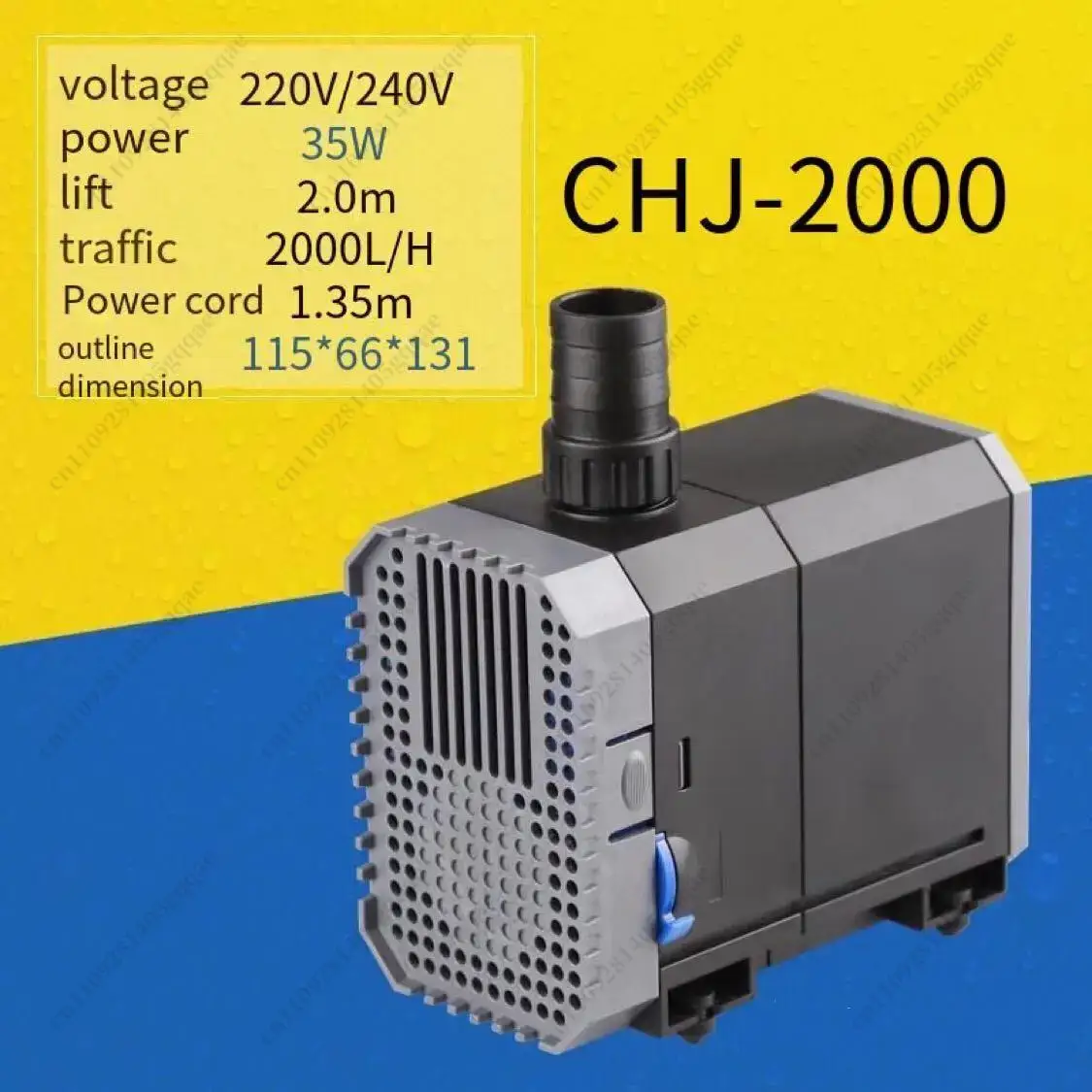 Ultra Quiet Submersible Aquari - Submersible Pond Pump 5000L H review and price